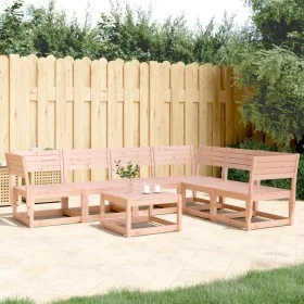 Gartensofa-Set 6-teilig aus Massivholz Douglasie von , Gartensets - Ref: Foro24-3217018, Preis: 481,93 €, Rabatt: %