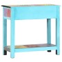 Hand-painted solid mango wood console table 80x35x75 cm by vidaXL, Side tables - Ref: Foro24-286160, Price: 172,57 €, Discoun...