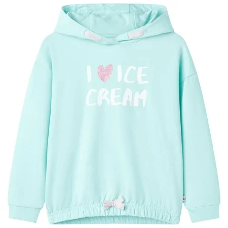 Water green children's hoodie 128 by , Kids T-shirts - Ref: Foro24-11427, Price: 11,57 €, Discount: %