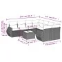 9-teiliges Gartensofa-Set mit beigen synthetischen Rattankissen von , Gartensets - Ref: Foro24-3253496, Preis: 615,26 €, Raba...