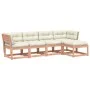 Douglas 5-piece garden sofa set with solid wood cushions by , Garden sets - Ref: Foro24-3217013, Price: 476,53 €, Discount: %