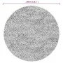 Modern high pile rug PAMPLONA cream and black Ø 280 cm by , Rugs - Ref: Foro24-375381, Price: 116,33 €, Discount: %