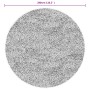Modern high pile rug PAMPLONA cream and black Ø 280 cm by , Rugs - Ref: Foro24-375381, Price: 117,76 €, Discount: %
