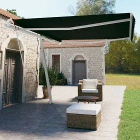 Anthracite gray automatic standing awning 450x350 cm by , Awnings - Ref: Foro24-3069649, Price: 659,50 €, Discount: %