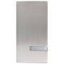 Lámparas de pared de exterior 2 uds 35 W plateado semicircular