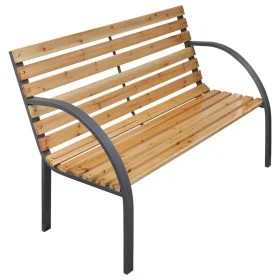 Massive Gartenbank aus Fichtenholz, 112 cm. von , Gartenbänke - Ref: Foro24-319573, Preis: 91,57 €, Rabatt: %