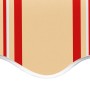 Tela de repuesto para toldo amarillo y naranja 4x3,5 m by , Awnings - Ref: Foro24-312018, Price: 63,95 €, Discount: %