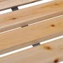 Massive Gartenbank aus Fichtenholz, 112 cm. von , Gartenbänke - Ref: Foro24-319573, Preis: 92,44 €, Rabatt: %