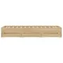 Cama con cajones madera ingeniería roble Sonoma 90x200 cm de , Camas y somieres - Ref: Foro24-3207296, Precio: 128,55 €, Desc...