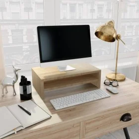 Sonoma oak plywood monitor stand 42x24x13cm by vidaXL, TV Furniture - Ref: Foro24-800219, Price: 23,57 €, Discount: %
