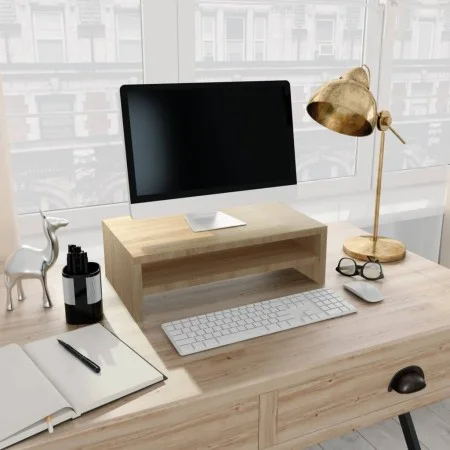 Monitorständer aus Sonoma-Eichensperrholz, 42 x 24 x 13 cm von vidaXL, TV-Möbel - Ref: Foro24-800219, Preis: 23,57 €, Rabatt: %