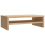 Soporte de monitor madera contrachapada roble sonoma 42x24x13cm de vidaXL, Muebles TV - Ref: Foro24-800219, Precio: 22,26 €, ...