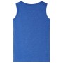 Camiseta de tirantes infantil azul mélange 128 by , Kids T-shirts - Ref: Foro24-11662, Price: 8,00 €, Discount: %