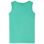 Kinder Tanktop in Grün, Größe 92 von , Kinder-T-Shirts - Ref: Foro24-11669, Preis: 7,93 €, Rabatt: %