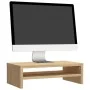 Monitorständer aus Sonoma-Eichensperrholz, 42 x 24 x 13 cm von vidaXL, TV-Möbel - Ref: Foro24-800219, Preis: 23,57 €, Rabatt: %