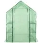 Accessible greenhouse with 12 steel shelves 143x214x196 cm by vidaXL, Greenhouses - Ref: Foro24-46913, Price: 159,27 €, Disco...