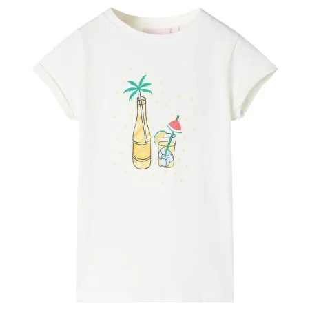 Camiseta infantil color crudo 92 de , Camisetas para niños - Ref: Foro24-11489, Precio: 7,50 €, Descuento: %