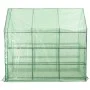 Accessible greenhouse with 12 steel shelves 143x214x196 cm by vidaXL, Greenhouses - Ref: Foro24-46913, Price: 159,27 €, Disco...