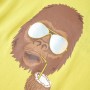 Kurzarm-Kinder-T-Shirt in Gelb, Größe 128 von , Kinder-T-Shirts - Ref: Foro24-11617, Preis: 8,20 €, Rabatt: %