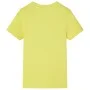 Kurzarm-Kinder-T-Shirt in Gelb, Größe 104. von , Kinder-T-Shirts - Ref: Foro24-11615, Preis: 8,12 €, Rabatt: %