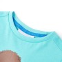 Kurzärmeliges Kinder-T-Shirt in aquamarinblau, Größe 128. von , Kinder-T-Shirts - Ref: Foro24-11622, Preis: 8,13 €, Rabatt: %