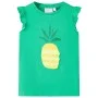 Camiseta infantil verde 116 de , Camisetas para niños - Ref: Foro24-11281, Precio: 8,72 €, Descuento: %