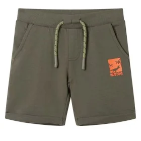 Pantalones cortos infantiles con cordón caqui oscuro 92 by , kids pants - Ref: Foro24-12199, Price: 9,29 €, Discount: %