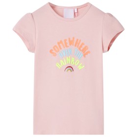 Camiseta infantil rosa claro 140 de , Camisetas para niños - Ref: Foro24-10763, Precio: 8,41 €, Descuento: %