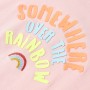 Kinder-T-Shirt in Hellrosa, Größe 140. von , Kinder-T-Shirts - Ref: Foro24-10763, Preis: 8,41 €, Rabatt: %