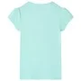 Kinder-T-Shirt in hellblauem Aquamarin, Größe 140. von , Kinder-T-Shirts - Ref: Foro24-10768, Preis: 8,32 €, Rabatt: %