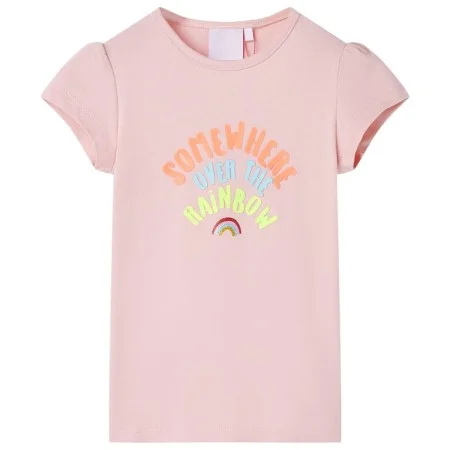 Kinder-T-Shirt in Hellrosa, Größe 116. von , Kinder-T-Shirts - Ref: Foro24-10761, Preis: 8,32 €, Rabatt: %