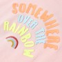 Kinder-T-Shirt in Hellrosa, Größe 116. von , Kinder-T-Shirts - Ref: Foro24-10761, Preis: 8,41 €, Rabatt: %