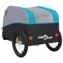 Fahrradanhänger aus schwarzem und blauem Eisen, 45 kg. von , Fahrradanhänger - Ref: Foro24-94149, Preis: 86,65 €, Rabatt: %
