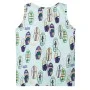 Ärmelloses Kinder-Tanktop in weichem meliertem Blau, Größe 140. von , Kinder-T-Shirts - Ref: Foro24-11778, Preis: 8,32 €, Rab...