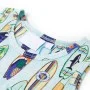 Ärmelloses Kinder-Tanktop in weichem meliertem Blau, Größe 140. von , Kinder-T-Shirts - Ref: Foro24-11778, Preis: 8,32 €, Rab...