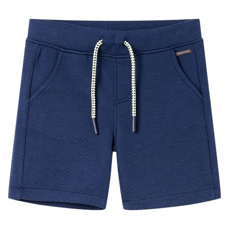 Pantalones cortos infantiles con cordón azul oscuro 104 by , kids pants - Ref: Foro24-12190, Price: 9,60 €, Discount: %
