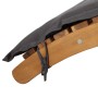 Lounger with cushion solid dark gray acacia wood by vidaXL, Loungers - Ref: Foro24-46651, Price: 151,04 €, Discount: %