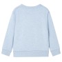 Sudadera para niños azul suave melange 128 by , Kids T-shirts - Ref: Foro24-11972, Price: 11,23 €, Discount: %