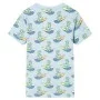 Kurzärmeliger hellblauer Kinderpyjama in Größe 116. von , Kinderhosen - Ref: Foro24-11861, Preis: 11,24 €, Rabatt: %