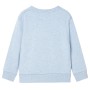 Kinder-Sweatshirt in weichem meliertem Blau, Größe 104. von , Kinder-T-Shirts - Ref: Foro24-11970, Preis: 11,23 €, Rabatt: %