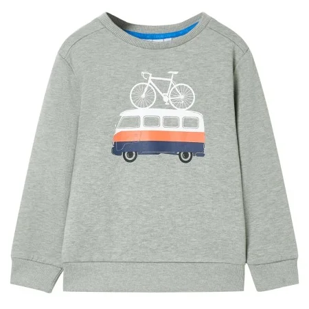 Sudadera para niños caqui claro mélange 128 by , Kids T-shirts - Ref: Foro24-12057, Price: 10,97 €, Discount: %