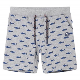 Kinder-Shorts mit grauem Melange-Kordelzug, Größe 104. von , Kinderhosen - Ref: Foro24-12330, Preis: 10,20 €, Rabatt: %