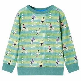 Hellgrüner Melange-Kinderhoodie, Größe 104. von , Kinder-T-Shirts - Ref: Foro24-12460, Preis: 12,37 €, Rabatt: %