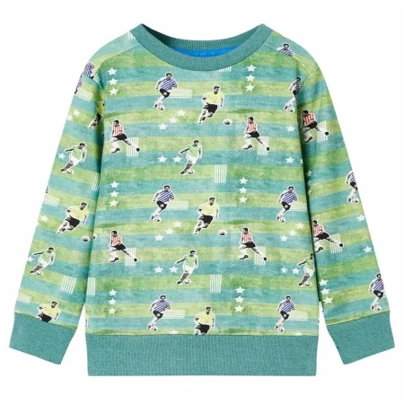 Hellgrüner Melange-Kinderhoodie, Größe 104. von , Kinder-T-Shirts - Ref: Foro24-12460, Preis: 12,37 €, Rabatt: %