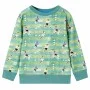 Hellgrüner Melange-Kinderhoodie, Größe 104. von , Kinder-T-Shirts - Ref: Foro24-12460, Preis: 12,37 €, Rabatt: %