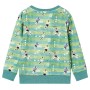 Sudadera para niños verde claro melange 104 by , Kids T-shirts - Ref: Foro24-12460, Price: 12,49 €, Discount: %
