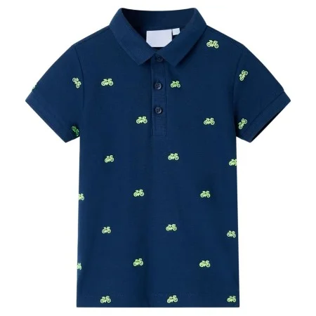 Kinderpolo in Marineblau, Größe 92. von , Kinder-T-Shirts - Ref: Foro24-12159, Preis: 10,65 €, Rabatt: %