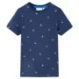 Camiseta infantil azul oscuro 116 de , Camisetas para niños - Ref: Foro24-11951, Precio: 8,12 €, Descuento: %