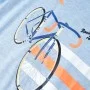 Kinder-T-Shirt in weichem melierten Blau, Größe 92. von , Kinder-T-Shirts - Ref: Foro24-12029, Preis: 8,45 €, Rabatt: %