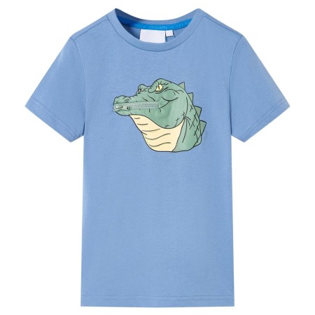 Kinder-T-Shirt in mittelblau, Größe 92. von , Kinder-T-Shirts - Ref: Foro24-12069, Preis: 8,28 €, Rabatt: %